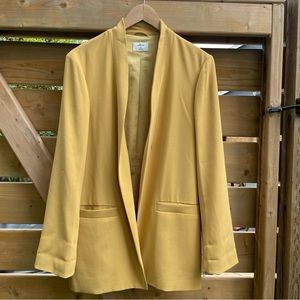 Aritzia Wilfred Solaina Blazer Cairo Gold